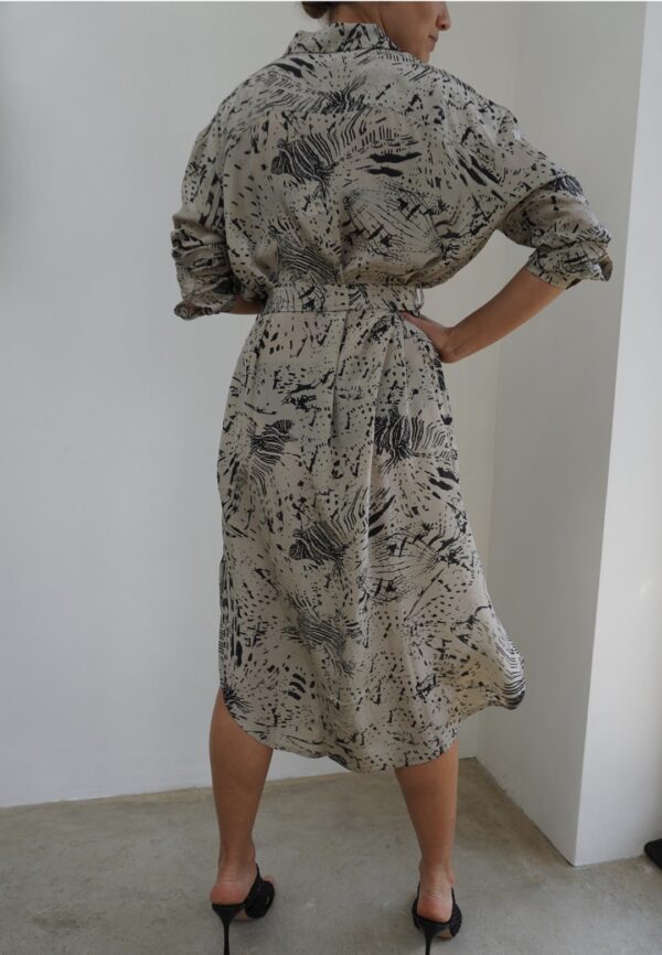 Vestido camisero RELIGION " ROOTS " color tostado