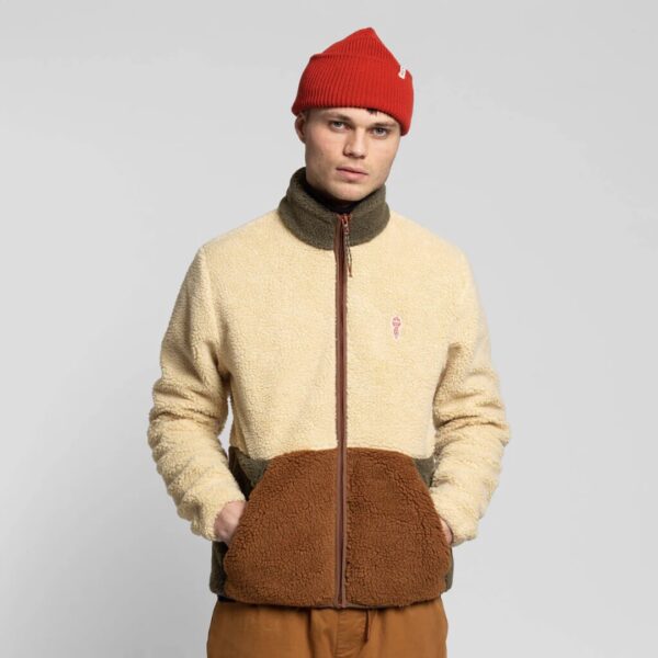 REVOLUTION Chaqueta color blanco roto