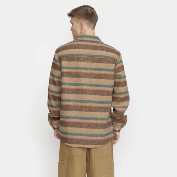 REVOLUTION Sobrecamisa cremallera color verde