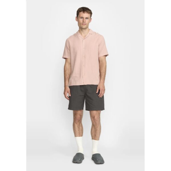 REVOLUTION Camisa "Short-sleeved Cuban Shirt" color malva