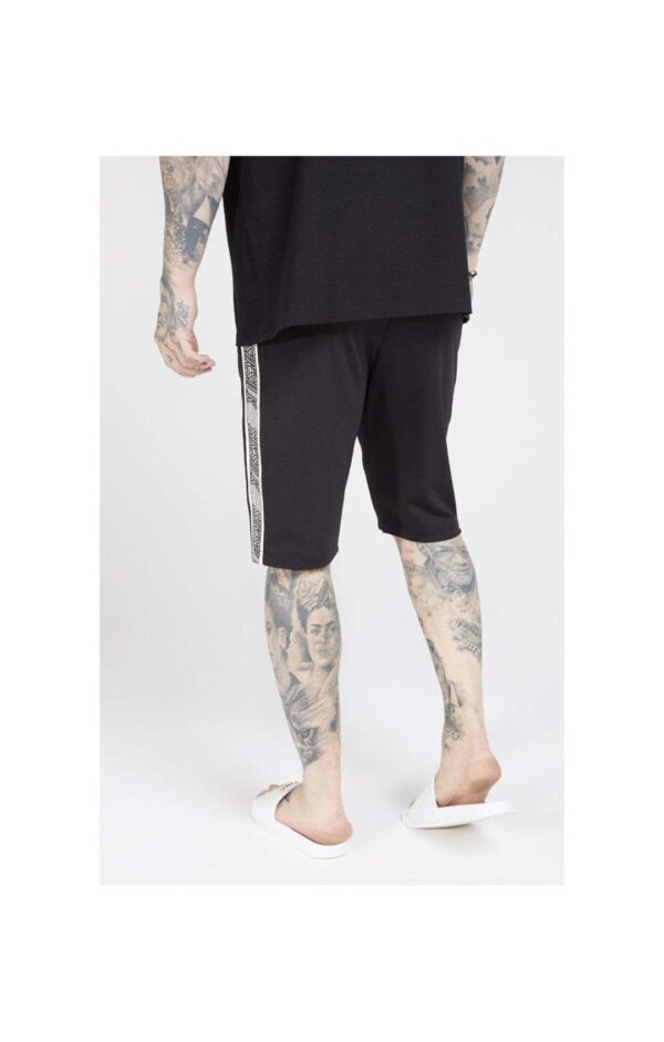 SIKSILK Bermuda " Zonal Runner " color negro