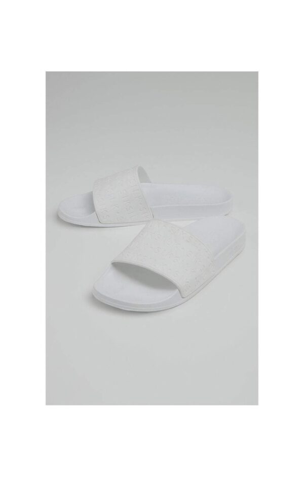 SIKSILK Chanclas " Solar " color blanco