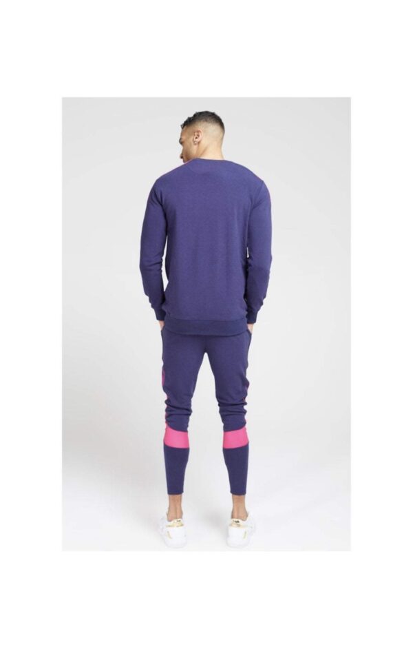 SIKSILK Sudadera " Pannel " color marino