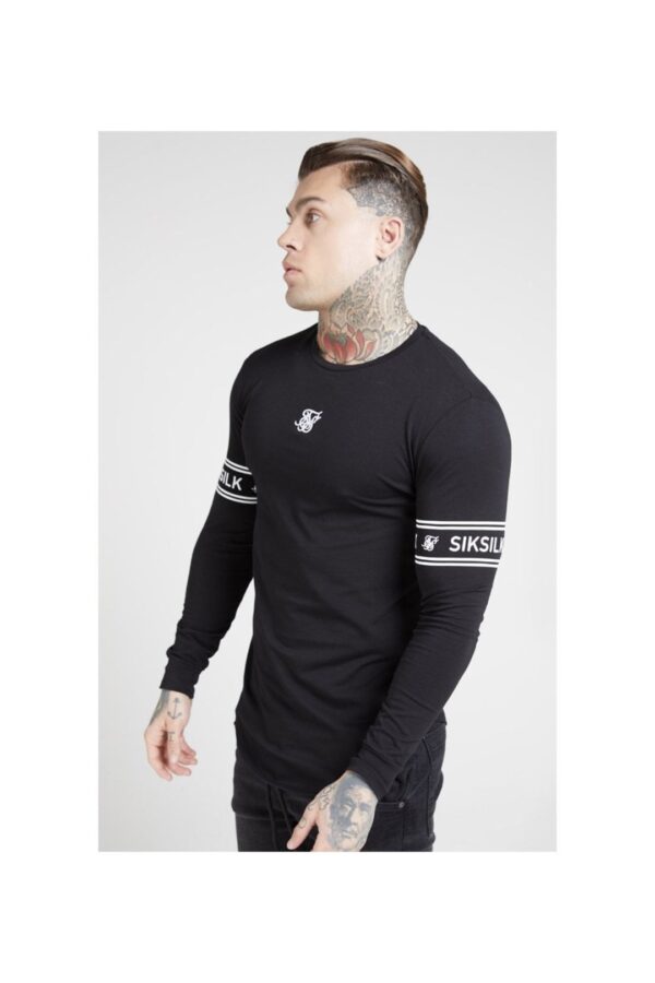 SIKSILK Camiseta " Gym Brand " color negro