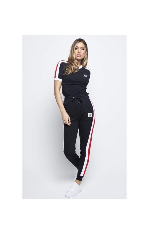SIKSILK Pantalon " Sport Lux " color negro