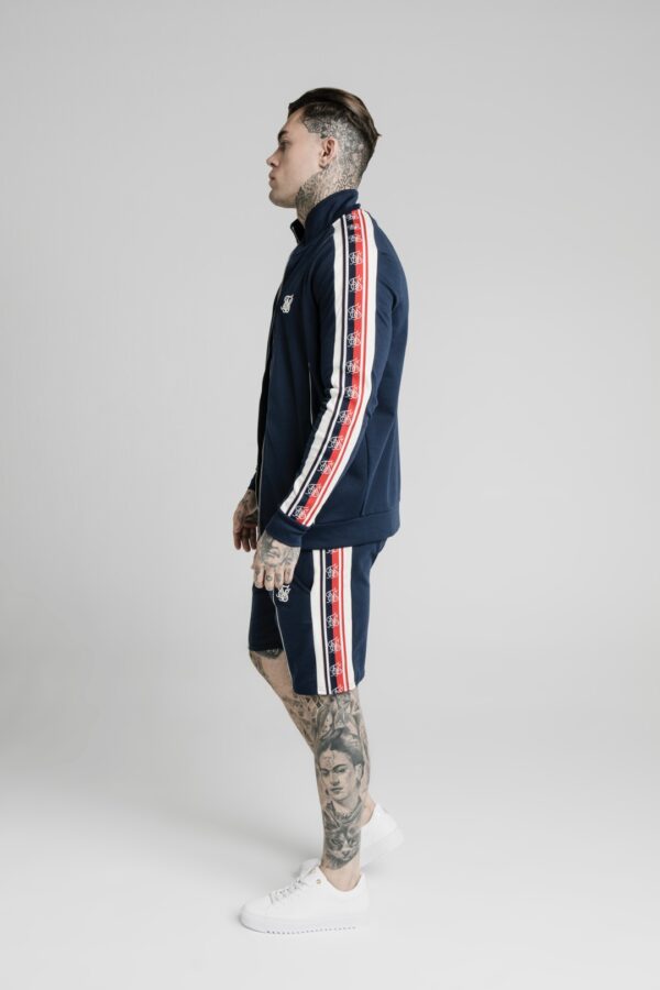 SIKSILK Chaqueta " Retro Panel " color marino