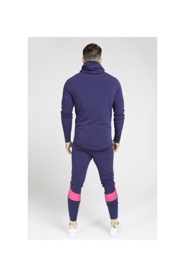 SIKSILK Chaqueta " Fade Pannel " color marino