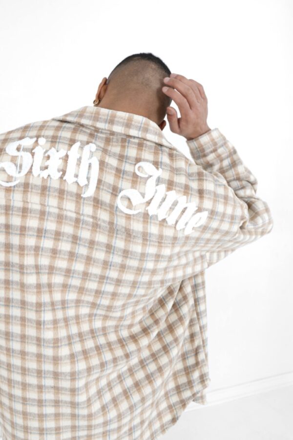 SIXTH JUNE Chaqueta " Curly Patch Jkt " color beige