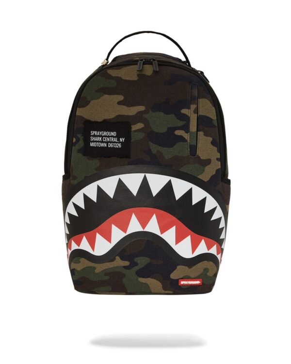 SPRAYGROUND Mochila"SHARK CENTRAL CAMO DLXS BACKPACK"