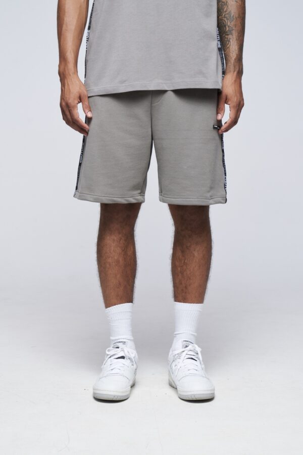 THE COUTURE CLUB Bermuda " Jaquard Tape Jersey " color gris