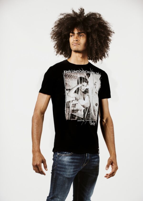 THE UNTOUCHABLES Camiseta " Amazing Liz " color negro