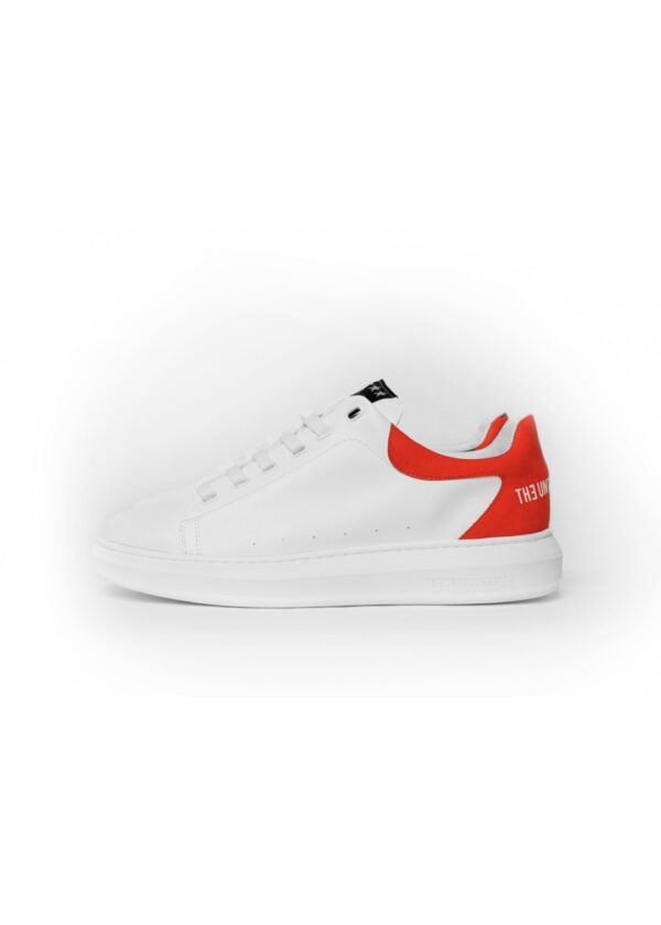 THEUNTOUCHABLES Zapatillas " Tief " color blanco-rojo