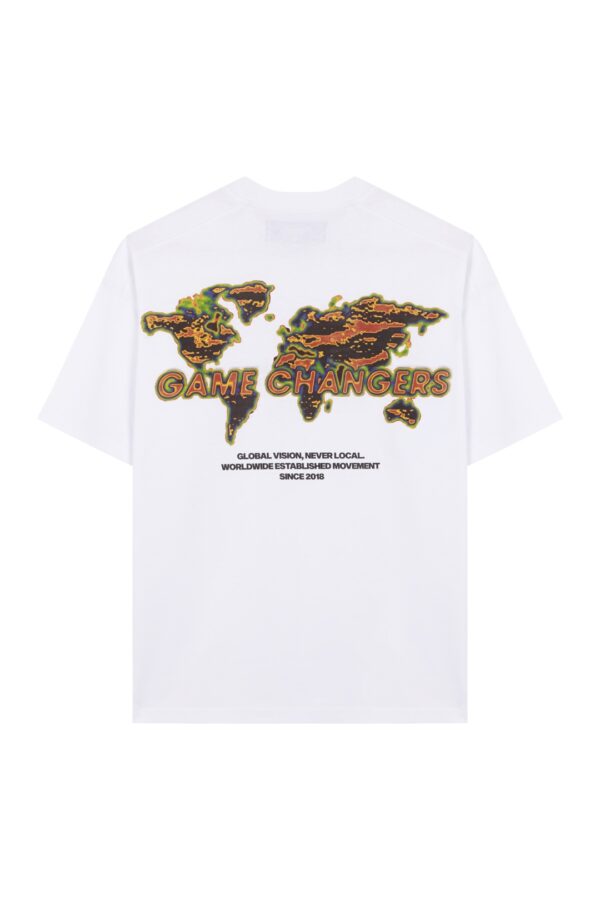 TRIKKO Camiseta "HEATMAP TEE"color blanco