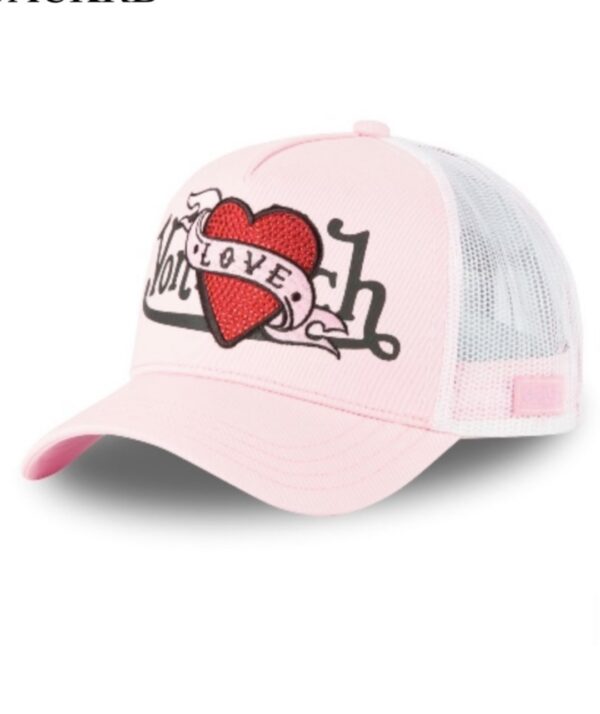 VON DUTCH Gorra " LOVU LP " color rosa